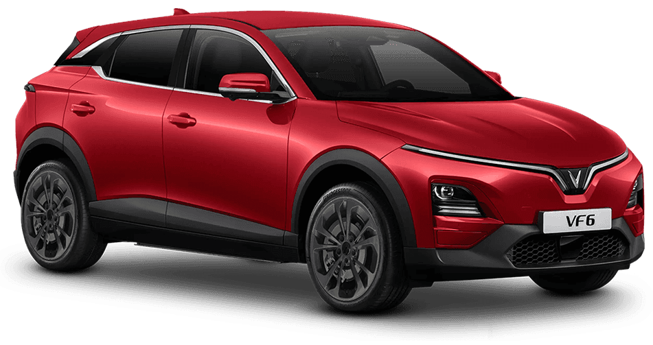 VinFast VF 6 màu đỏ Solar Ruby